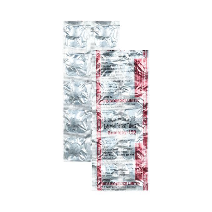 152 Tablet Brunojoy 150 Tablet ER buy now @ ₹152.15 Tablet ER | Online Rengas ...